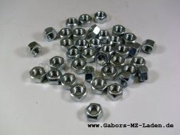 Self locking hexagon nut M6 - clamping piece TGL 27689-8 DIN 980