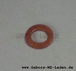 Sealing washer  5x9x1  TGL 7603 copper