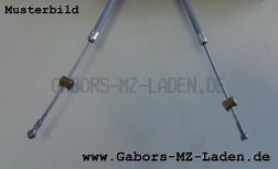 Cable Bowden, cable de freno de mano - plano - gris - palanca del freno internal