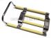 Luggage carrier - chromed - rubber ivory
