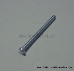 Cylinder head screw M6x85 DIN 84 Galvanized, zinc coated