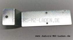 Holder for number plate S50, S51, S70 galvanized to be fastened over tail light support