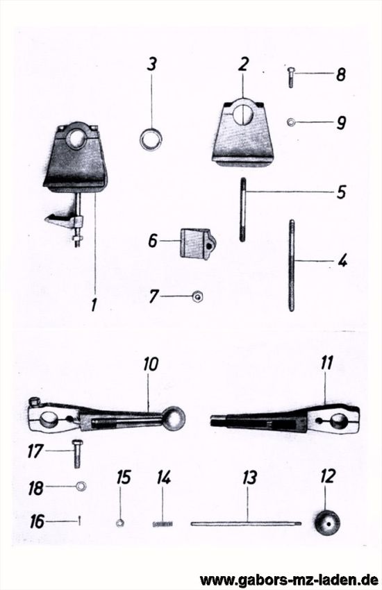 Counterholder / Lever