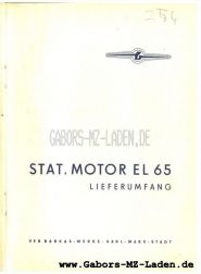 BARKAS Stationärmotor EL 65