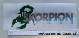 Adhesive foil Skorpion Tour