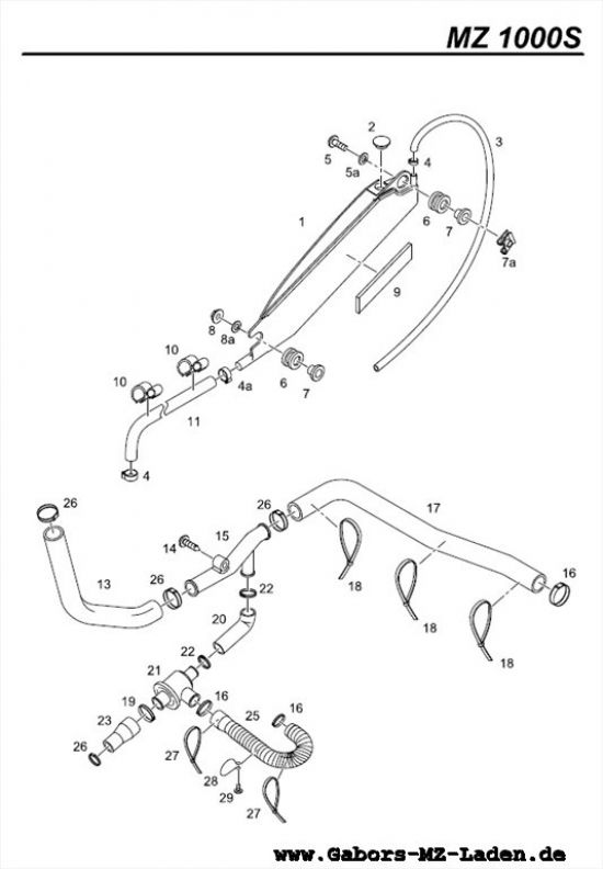 F27. Wasserschläuche