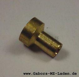 Lötnippel - Form B - 6x8x2,3 (für Kupplung, Bremse-Seilzug Ø2,0mm)