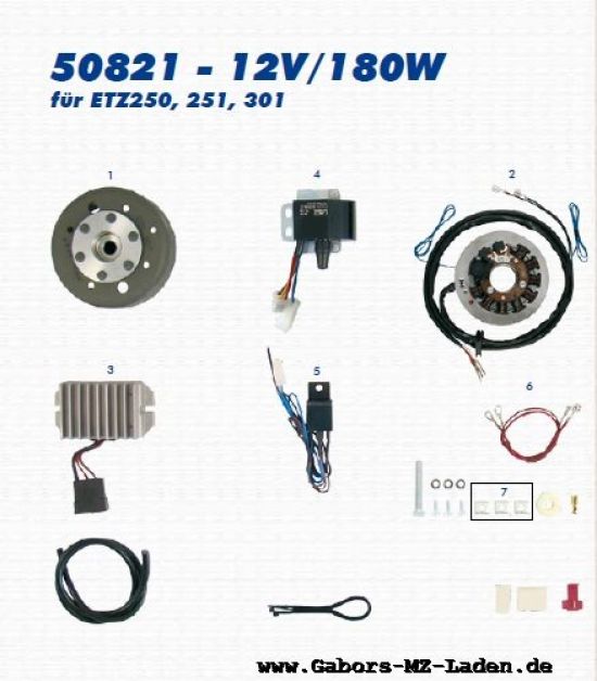 3.05.3 VAPE Lichtmagnetzündanlage 50821 12V/180W