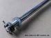 Pedal shaft for brake and shift lever