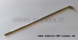 Spoke GL M4,5-172x126° stainless steel