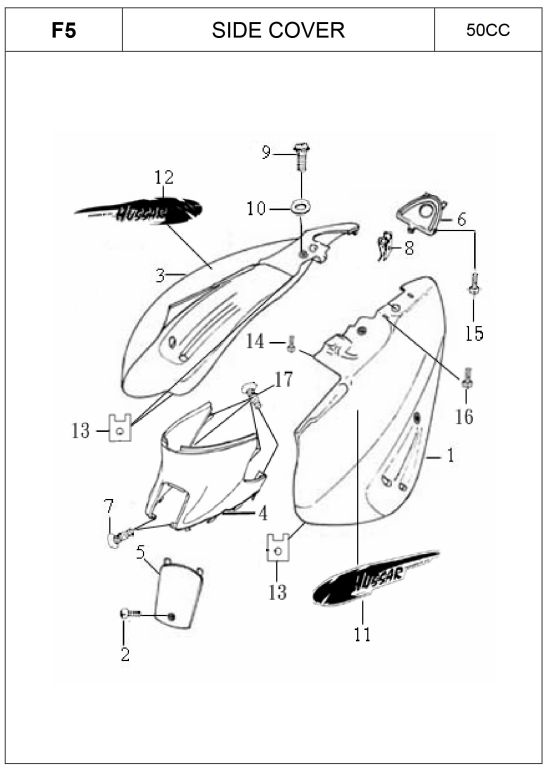 F05 Seitenverkleidung 
