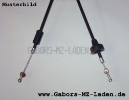 Cable Bowden, cable de embrague - plano