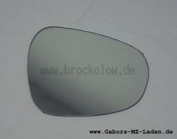 Mirrorglas (kidney shaped) 104x87 mm