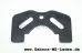 Rubber plate for cable grommet