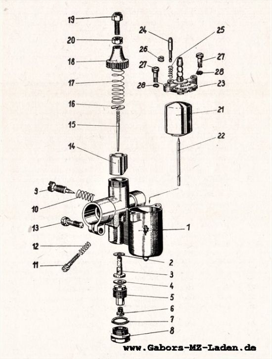 05.1. Carburetor KNB17-6