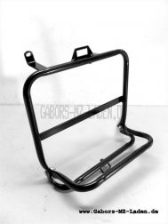 Side luggage carrier, right hand side - black powder coated -  SR50, SR80