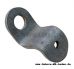 Fastening angle for hood, galvanized for KR51