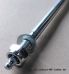 Pedal shaft for brake and shift lever