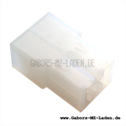 Housing for blade receptacle 2 poles