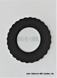 Fuel tank protection ring foam rubber black for 60mm filler cap