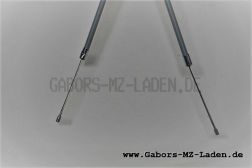 Cable Bowden, cable de acelerador - alto - gris