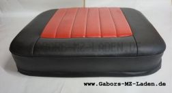 Sitzpolster für Velorex Seitenwagen, schwarz-Rot