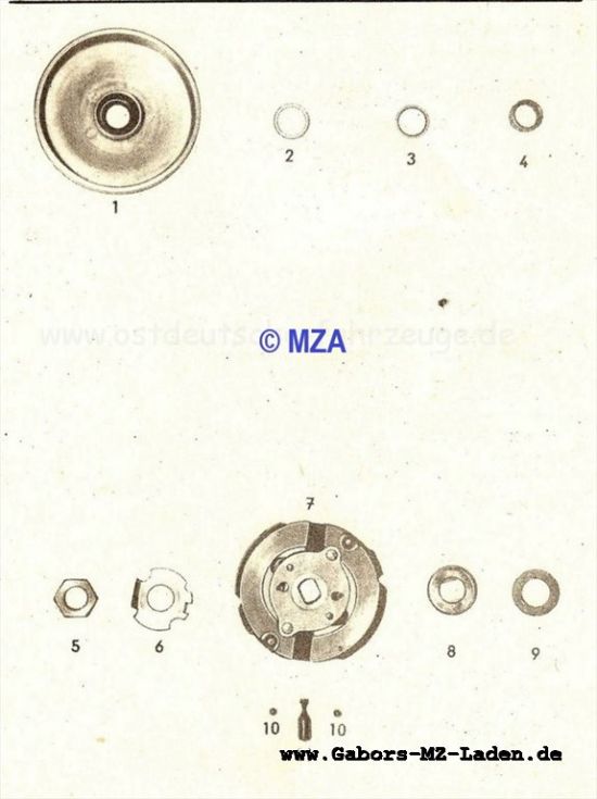 14. Embrague centrífugo