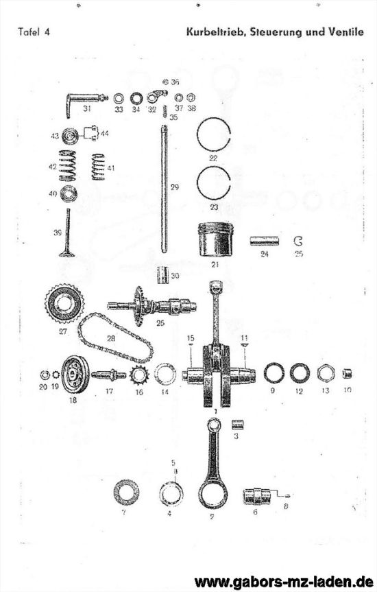 04. Crank mechanism, control and valves