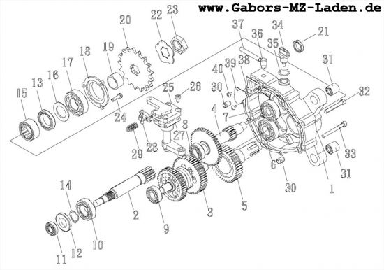 Layshaft-transmission