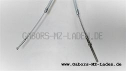 Cable Bowden, cable de freno de pie - gris - KR 50 (nuevo versión - con aluminio moldeado plato portazapatas del freno)
