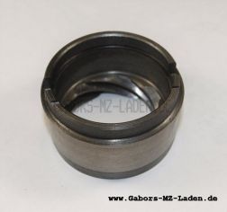 Bearing sleeve for clutch pressure piece