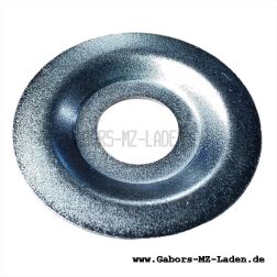 Cover disk, zinc coated