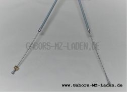 Bowdenzug/Seilzug (grau) Kupplung (ohne Stellschraube) AWO (Made in Germany)