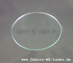 Glas für Tachometer/ Drehzahlmesser 80mm