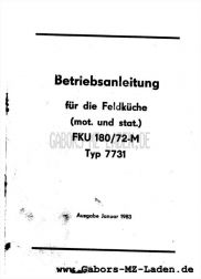FELDKÜCHE FK Ü 180/72-M Typ 7731