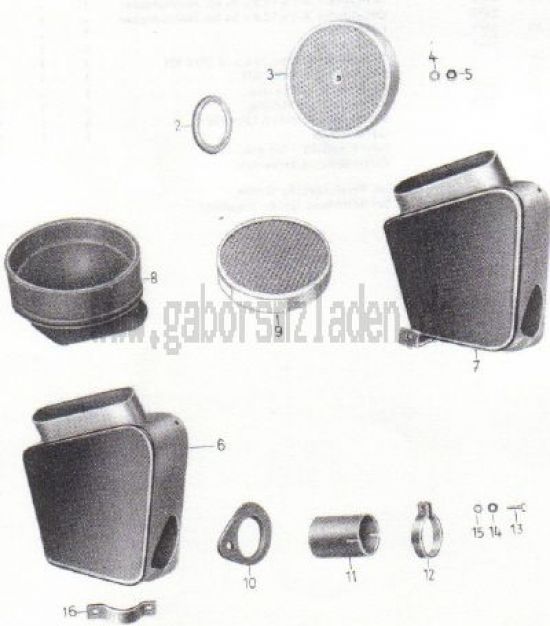 08. Silencieux d'aspiration