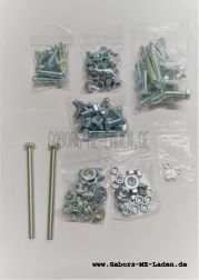 Set standard parts for chassis ETS 250 (179 pieces)