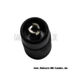 Valve cap - bakelite - key valve cap - profiled rim