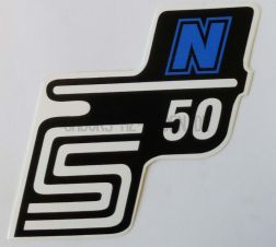 Logo S50N blue (Sticker)