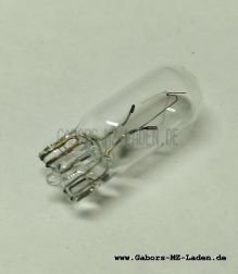 Bulb glass base lamp 12V/2,2 W