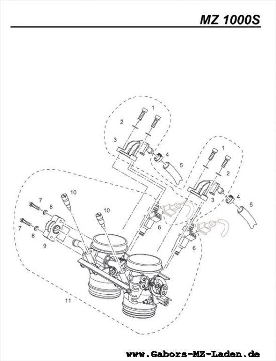 M05. Drossel Klappenstutzen