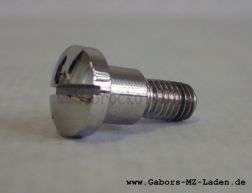 Fastening screw, cylindrical, stainless steel, polished