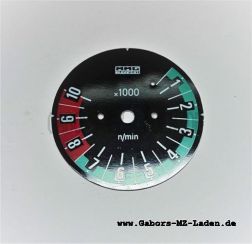 Dial for rev-counter P10, P12, P20, P21