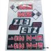 SET Stickers / adhesive foil  "ETZ 251"