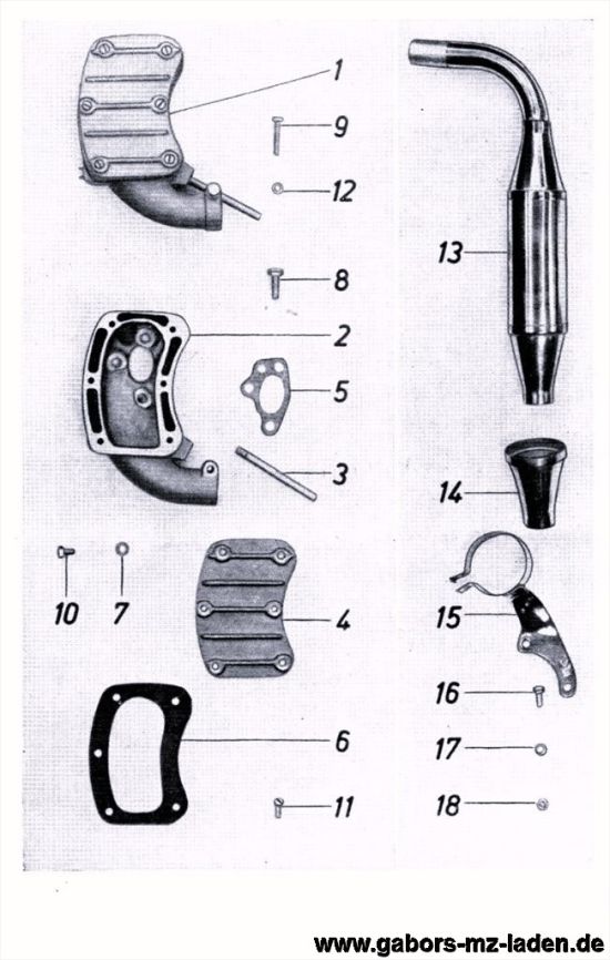 Silenciador / Silenciador de escape