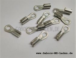 10x crimp-type blade connector for solder mounts on copper lines A4x3