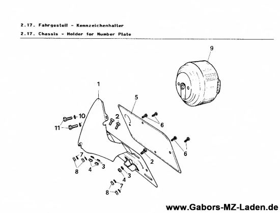 2.17. Kennzeichenhalter