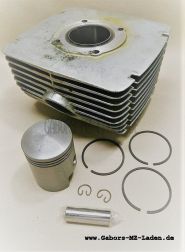 Renovación de cilindro ETZ 250 incluido pistón, bulón de pistón, segmento de pistón y circlips
