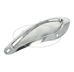 Rear mudguard reinforcement - stainless steel - for number plates - S51E, S70E-types