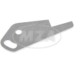 Fastening flap for head lamp -long,  bottom fork guide - not coated